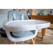 Callowesse Elata 3-In-1 Scandi Wooden Highchair – Grey image 15