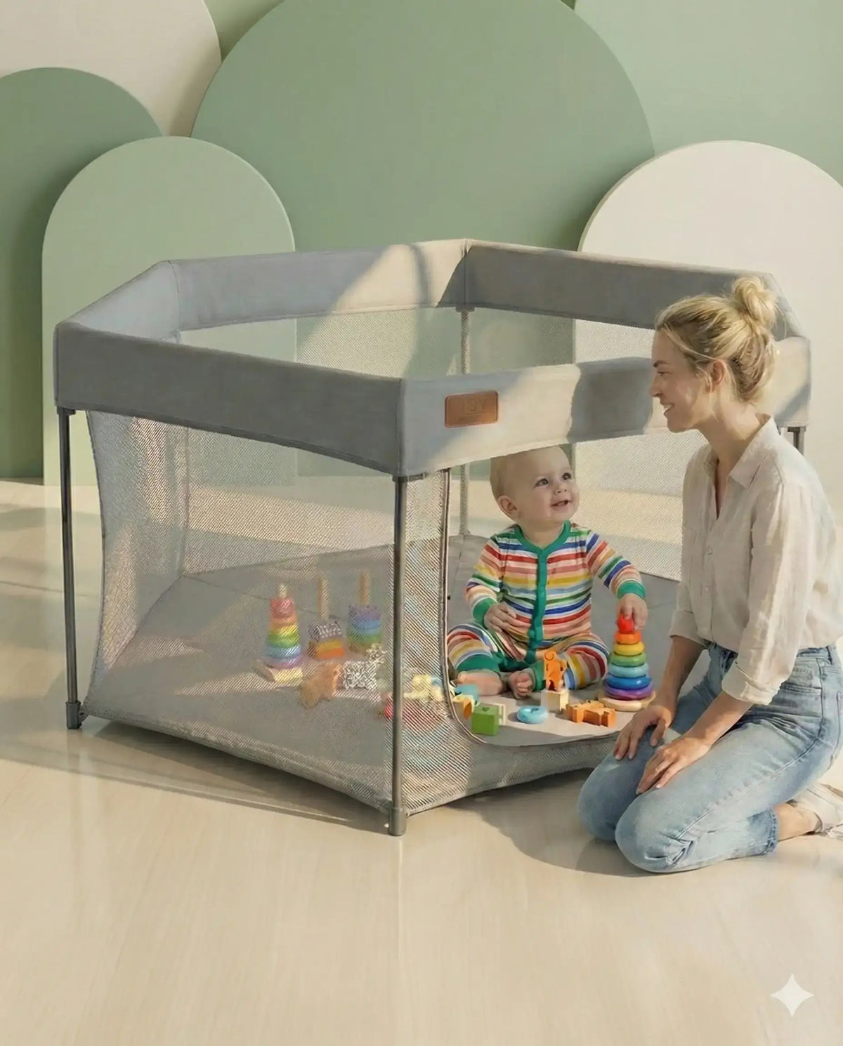 Venture All Stars JOY Baby Playpen