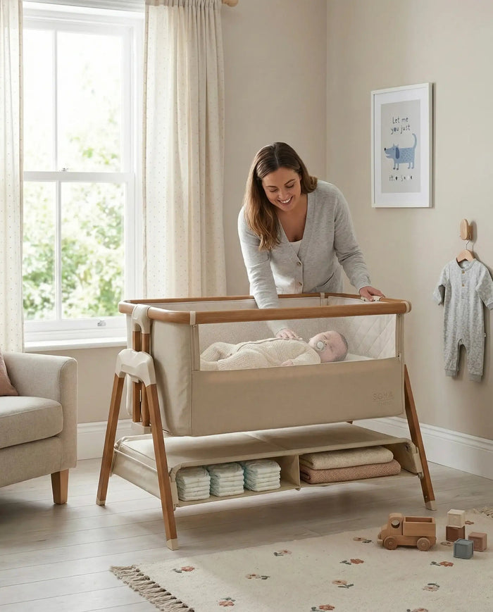 Sona Bedside & Co-Sleeping Crib