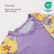 Reusable Swim Complete 4 Piece Set in Orange Octopus image 2
