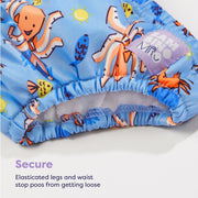 Reusable Swim Complete 4 Piece Set in Orange Octopus image 4