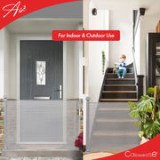 Callowesse Air2 Retractable Stair Safety Gate 0-150cm – Grey image 6