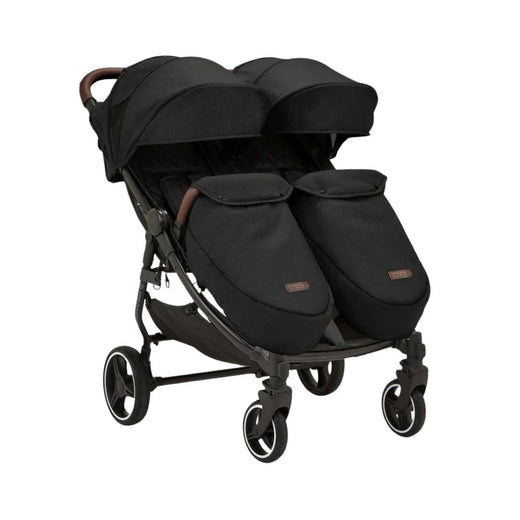 Ickle Bubba Venus Max Double Stroller - Black