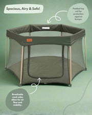 All Stars JOY Baby Playpen - Green image 3