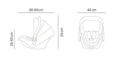 Jane Koos i-Size R1 Baby Car Seat