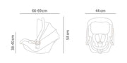 Jané Koos R1 i-Size Baby Car Seat 40-83cm, Birth to 18 Months image 22