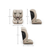 Kinderkraft Comfort Up 2 Plus Group 1/2/3 i-Size Car Seat - Beige image 10