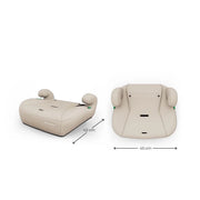 Kinderkraft Comfort Up 2 Plus Group 1/2/3 i-Size Car Seat - Beige image 11