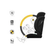 Kinderkraft Comfort Up 2 Plus Group 1/2/3 i-Size Car Seat - Black image 4