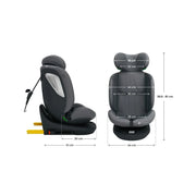Kinderkraft I-Grow 2 Plus Group 0+/1/2/3 i-Size Car Seat - Grey image 6
