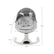 Kinderkraft Tulsy Swing - Grey image 9