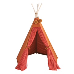 MINICAMP Fairy Kids Play Tent with Tulle – Cognac