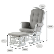 Kielder Nursing Chair and Footstool image 9