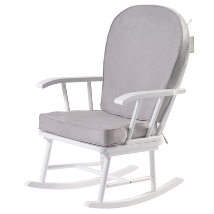Hart Nursing Rocking Chair - White/Grey