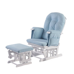 Haywood Reclining Glider Chair with Footstool