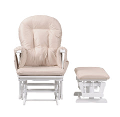 Haywood Reclining Glider Chair with Footstool