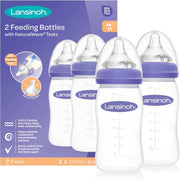 Lansinoh Feeding Bottles 240ml 2Pk image 1