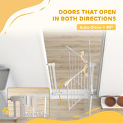 PawHut Baby & Pet Safety Gate – Pressure Fit, 76–82cm image 4