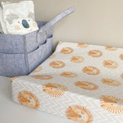 Anti-Roll Wedge Changing Mat - Lion Print image 6
