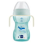 MAM Fun To Drink Cup & Glow with Handles Blue 270ml image 1