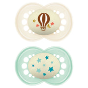 MAM Night Soother Unisex Astro 18-36m 2Pk image 1