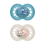 MAM Original Soother Blue Design 18-36m 2Pk image 1