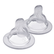 MAM SkinSoft Silicone Teat Slow Flow 2Pk image 1