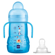 MAM Trainer Cup 2 in 1 Blue 220ml image 1