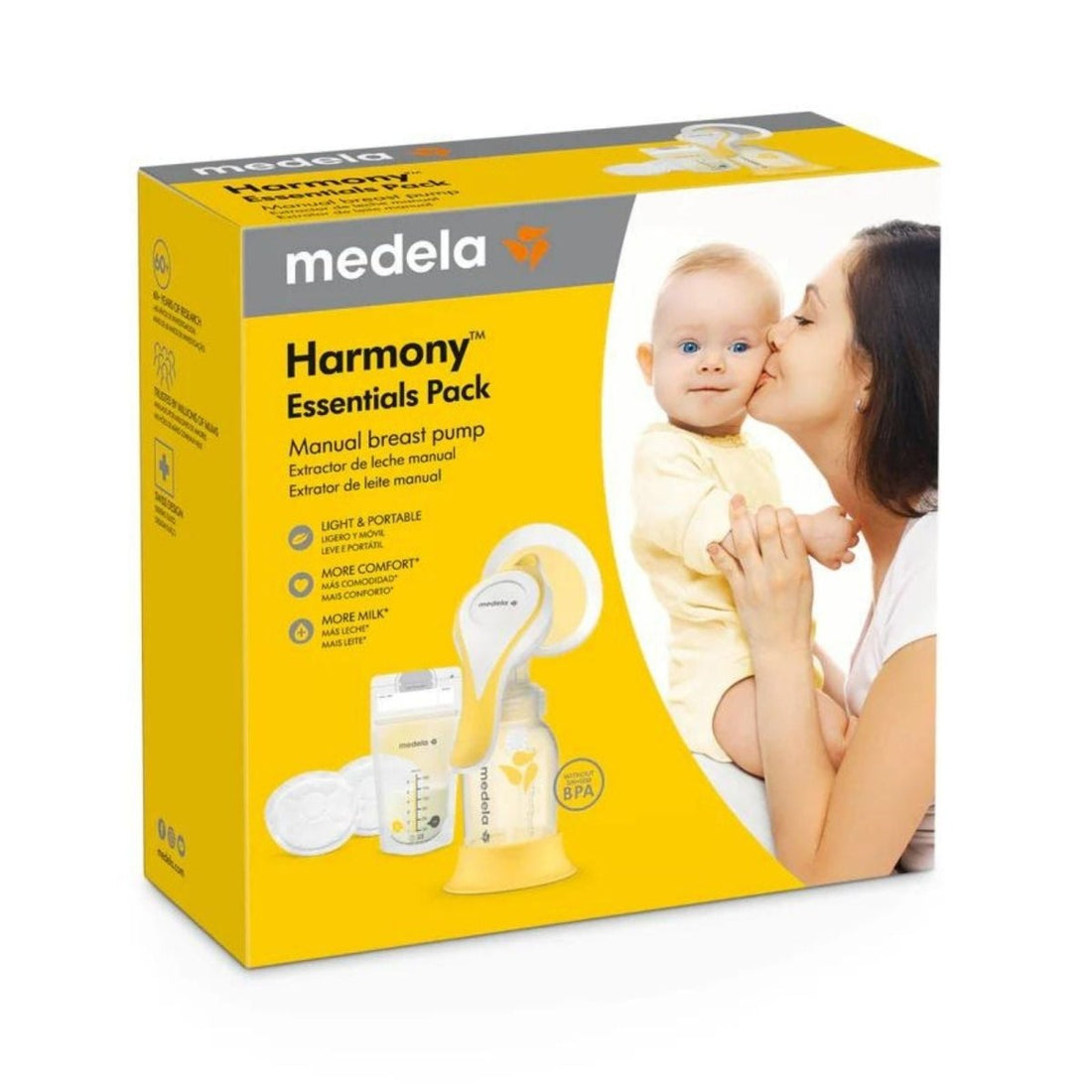 Medela Harmony Manual Breast Pump & Feeding Set