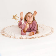 MINICAMP Kids Playmat with Ruffled Border in Ecru image 2