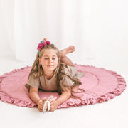 MINICAMP Kids Playmat with Ruffled Border in Rose image 4
