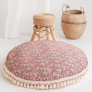MINICAMP Big Floor Cushion in Rose Flower Pattern image 2