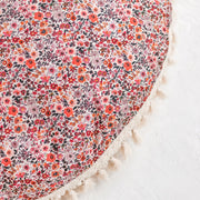 MINICAMP Big Floor Cushion in Rose Flower Pattern image 3