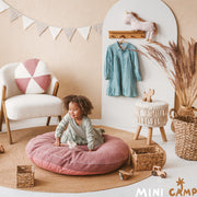 MINICAMP Floating Kids Bookshelf with Coat Hooks image 4