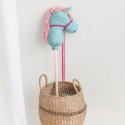 MINICAMP Unicorn Hobby Horse Stick Toy in Turquoise image 4