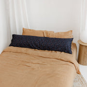 MINICAMP Long Maternity & Lumbar Support Pillow with Organic Cover in Navy Blue image 9