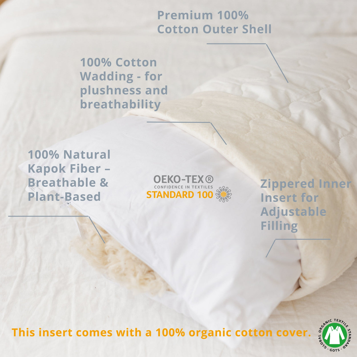 MINICAMP C-Shape Full Body Support Pillow