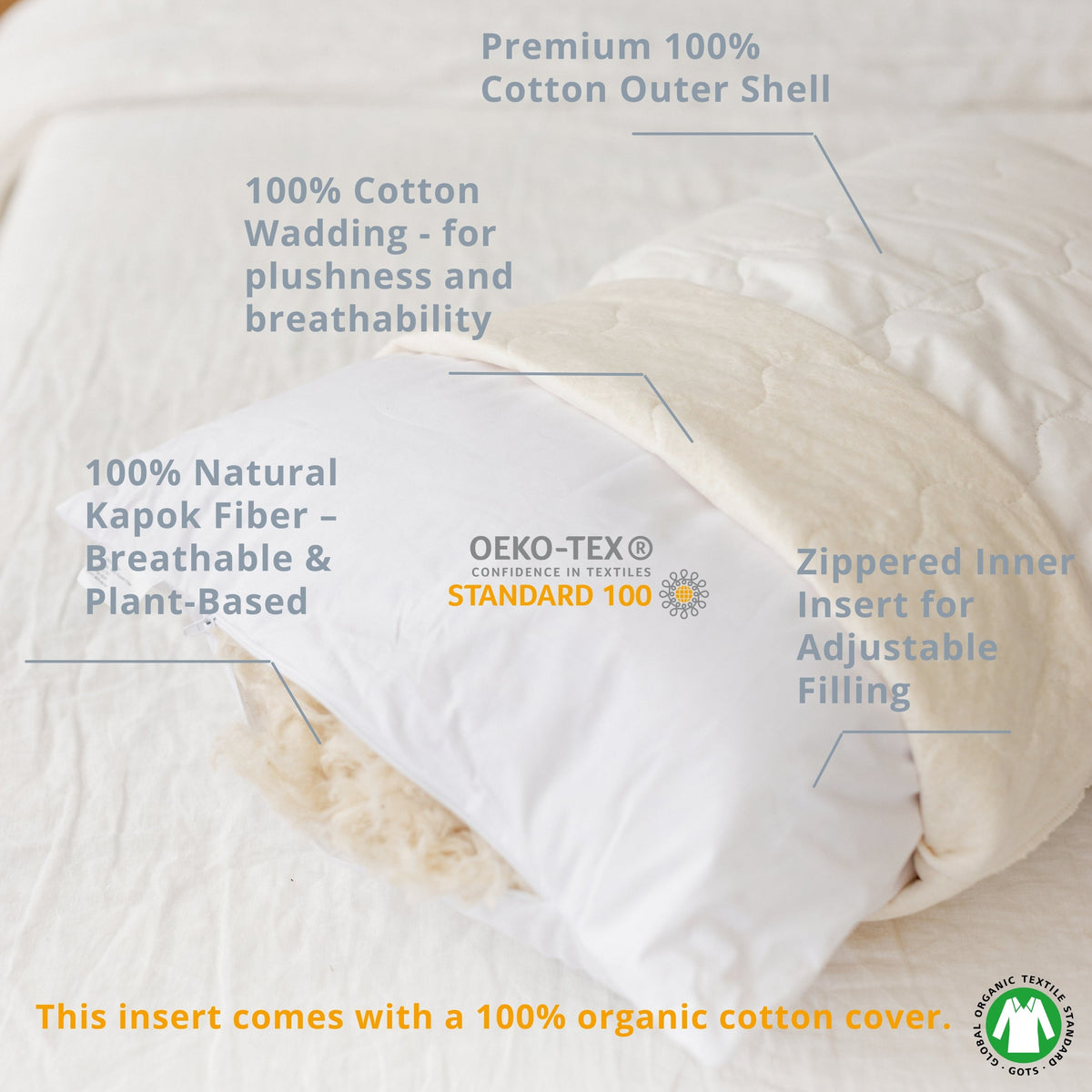 MINICAMP C-Shape Full Body Support Pillow