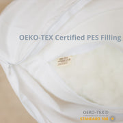MINICAMP U-Shaped Comfort Pillow with Natural Sateen Cotton Cover in Cacao | Kapok or PES Filling image 10