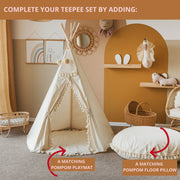 MINICAMP Boho Kids Teepee with Tassels image 7