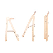 MamaToyz Folding Montessori Learning Tower – Natural Beech Wood image 20