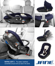 Jane Matrix Light 2 Lie-Flat Car Seat, 0-18m, Dim Grey image 3