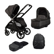 Mee-Go Cocoon Pushchair Bundle with Accessories - Liquorice image 1