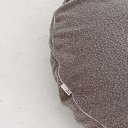 MINICAMP Boucle Fabric Kids Floor Cushion in Grey image 3
