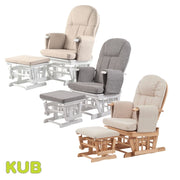 Nursing Chair and Footstool - Mothercare Best Seller - Natural/Beige image 5