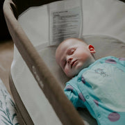 Oyster Wiggle Crib Co-Sleeper - Mink image 8