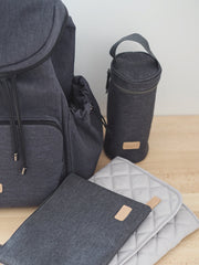 Béaba Vancouver Backpack Changing Bag Dark Grey image 12