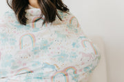 Copper Pearl Nursing & Car Seat Cover Whimsy image 4