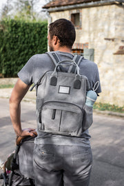 Béaba Wellington Backpack Changing Bag Grey image 11