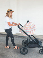 Copper Pearl Nursing & Car Seat Cover Enchanted image 12